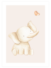 Şirin Fil - Art Print